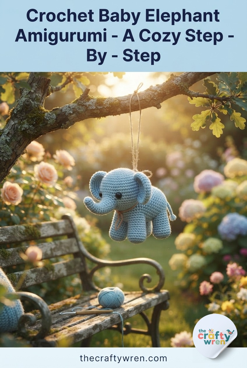 Crochet Baby Elephant Amigurumi - A Cozy Step - By - Step
