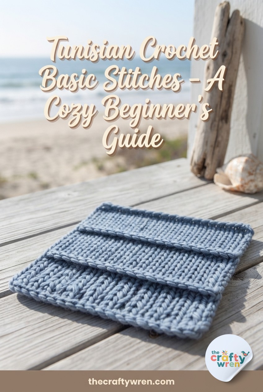 Tunisian Crochet Basic Stitches - A Cozy Beginner's Guide